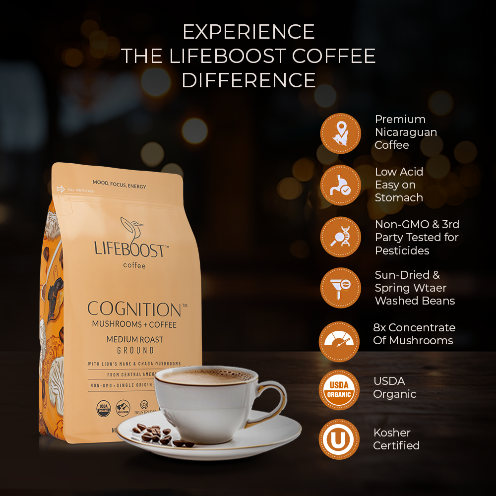 Cognition Mushroom Coffee