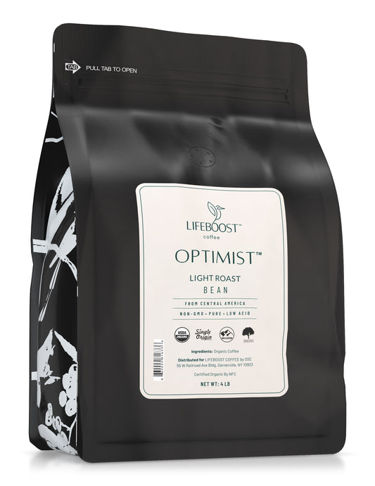 Optimist Light Roast GROUND - 4 Pound Bag FINAL BATCH