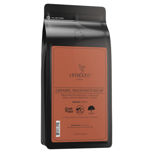 Caramel Macchiato Decaf - Lifeboost Coffee